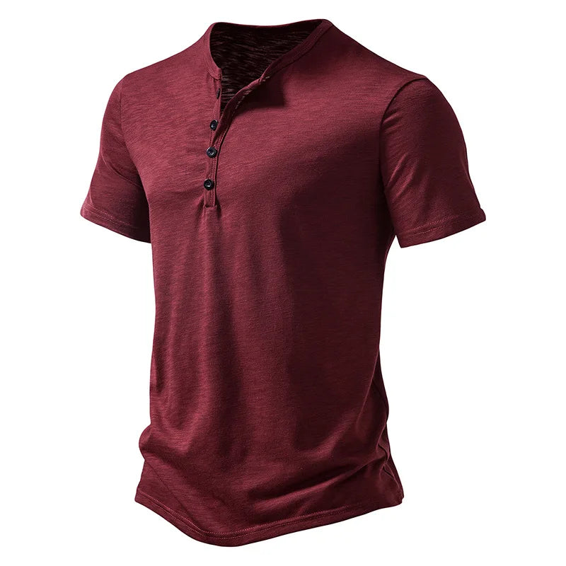 Apex Henley Performance Tee