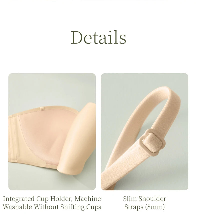 حمالة صدر نسائية غير مرئية بدون حمالات