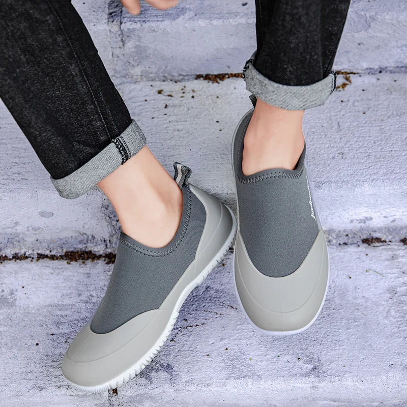 أحذية مطر خفيفة الوزن للرجال