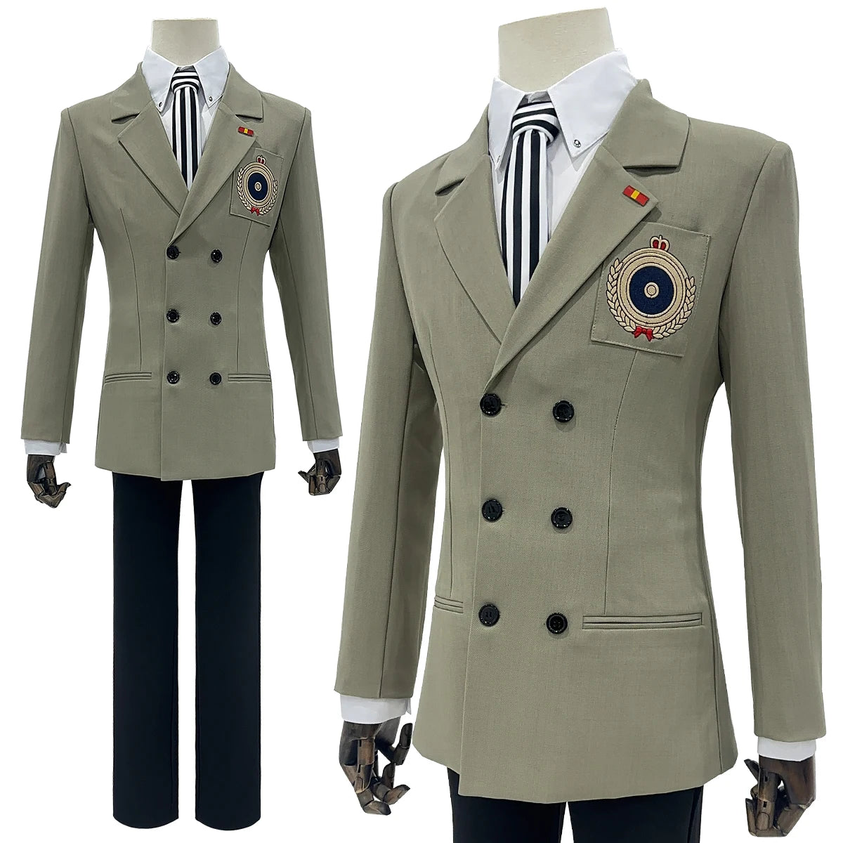 Akechi Goro Detective Anime Cosplay Costume