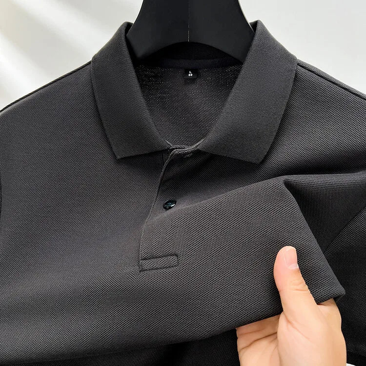 Men Cotton Breathable Polo Shirt