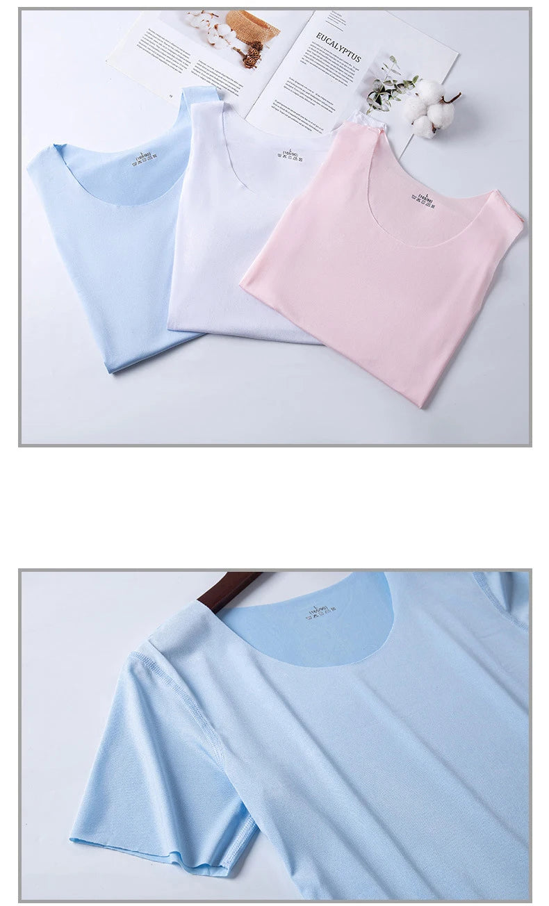 Women Seamless Ice Silk Tank