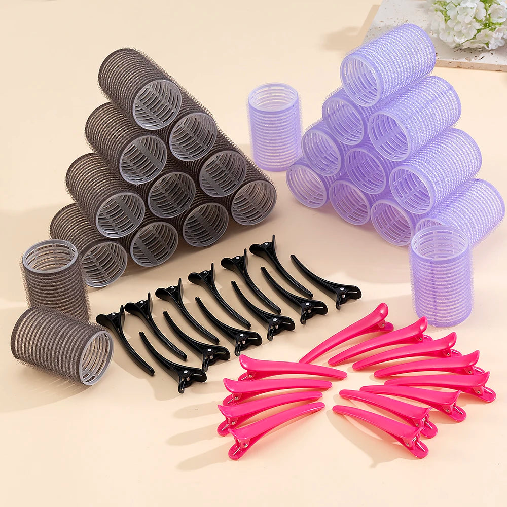 Self-Grip Hair Rollers – 24 Piece Set