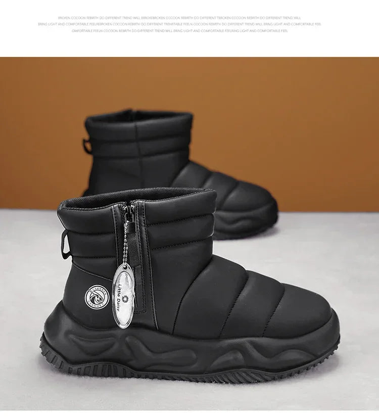 أحذية مطاطية قصيرة مقاومة للماء للنساء