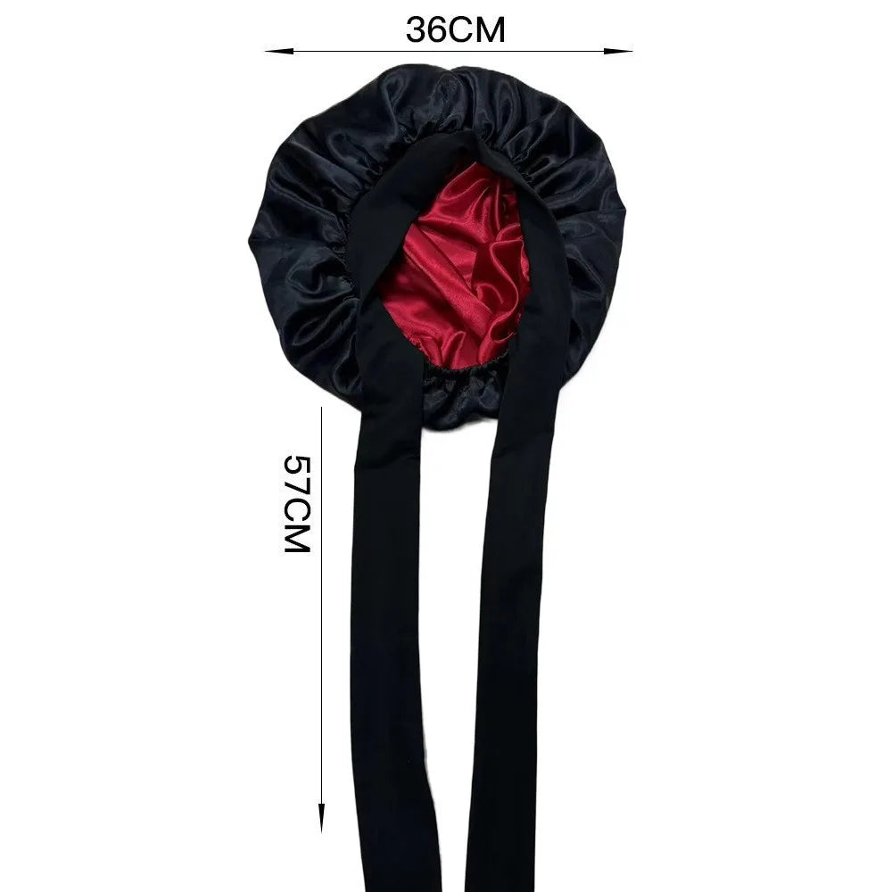Double Layer Satin Bonnet