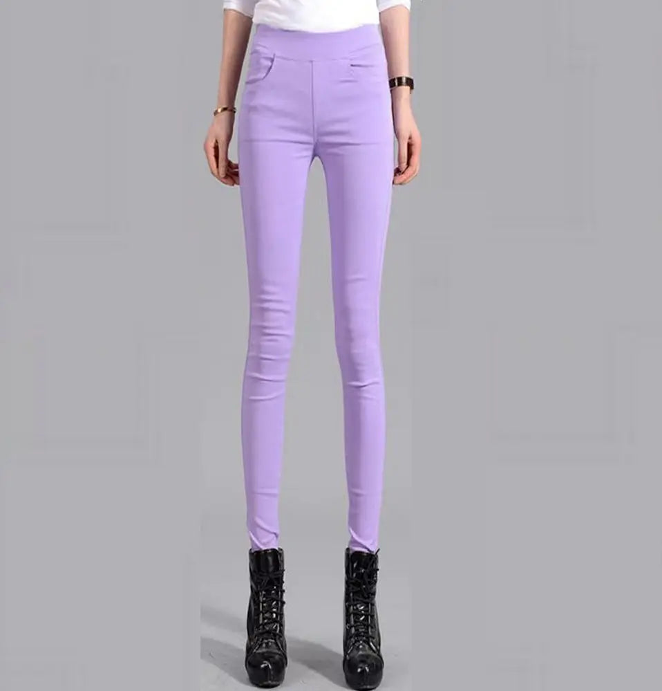 Women Colorful Spring Pants