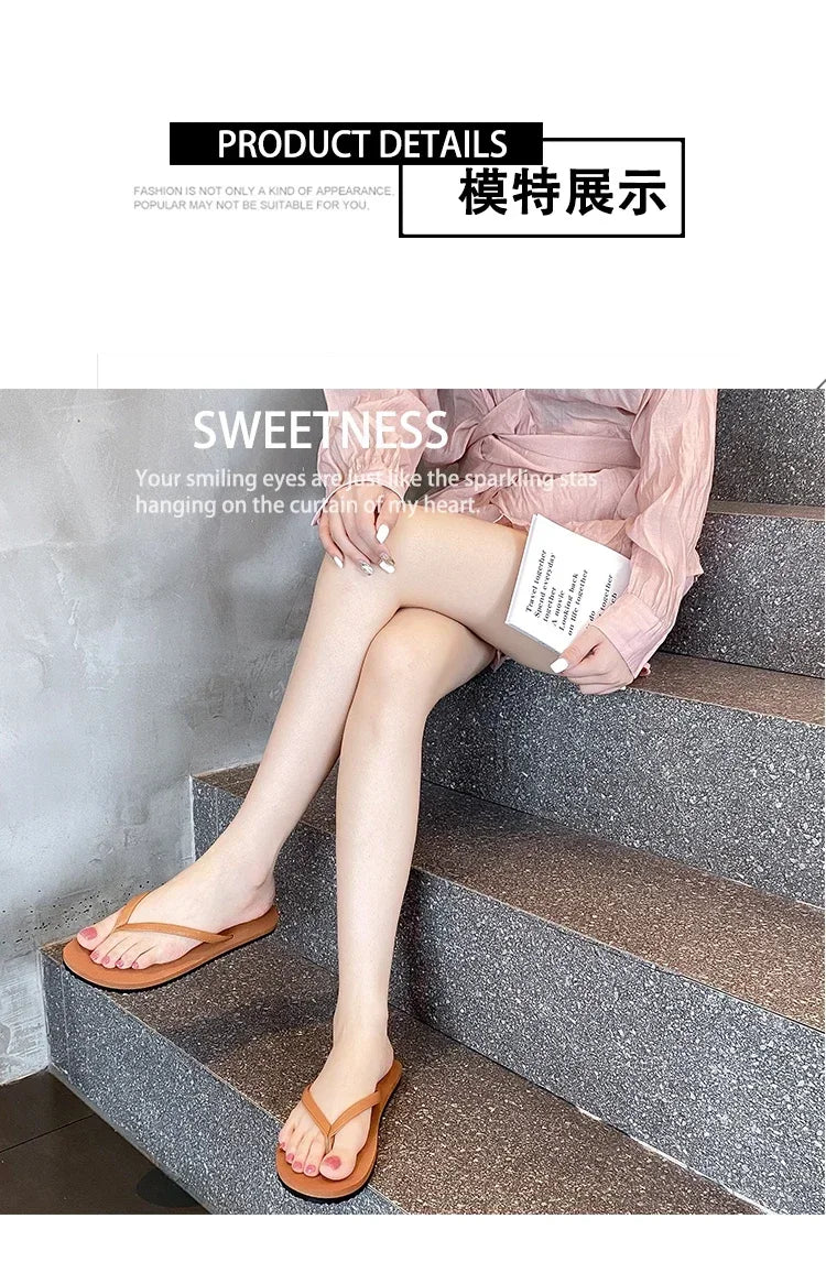 شباشب صيفية نسائية مانعة للانزلاق - شباشب للشاطئ والهواء الطلق