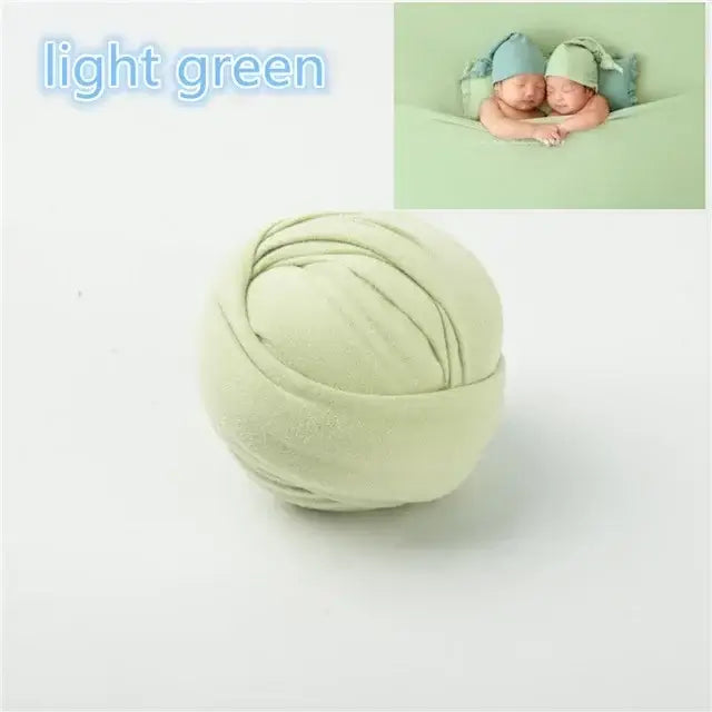 Light green baby blanket photo shoot backdrop blanket, ideal for newborn photography and props