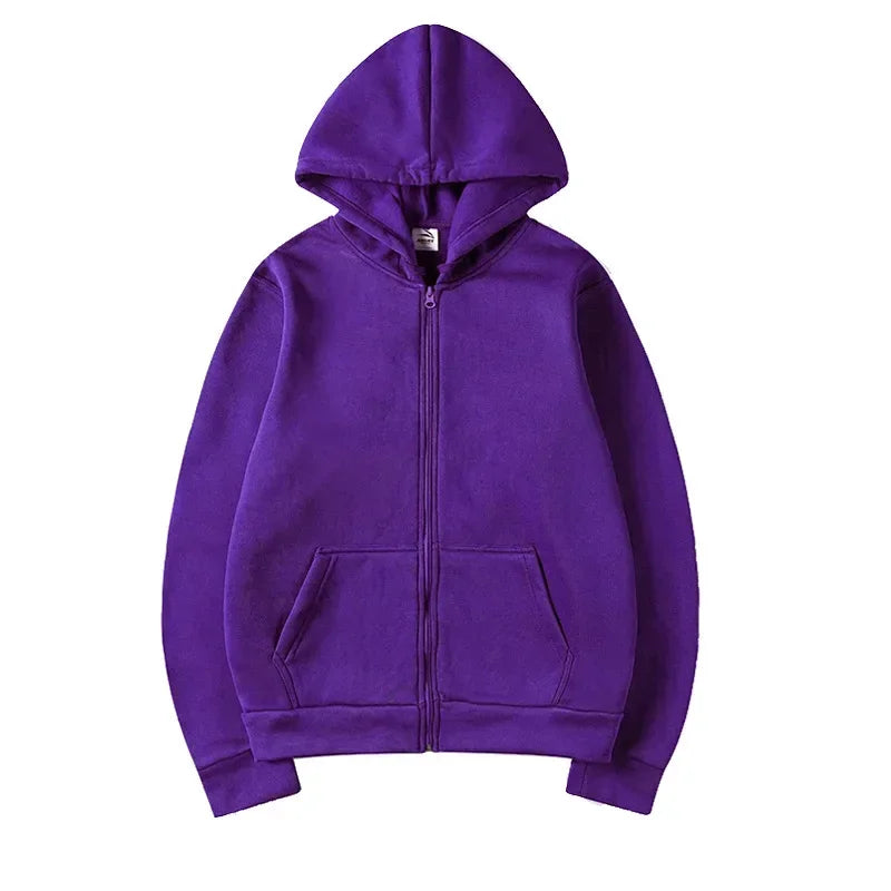 Women's Oversized Zip-Up Hoodie