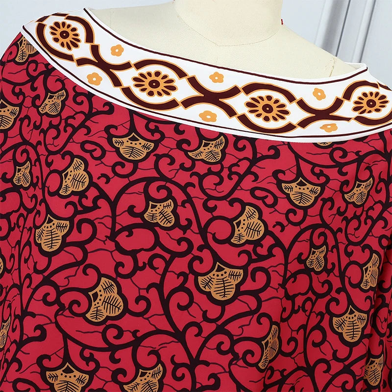 فستان ماكسي بوهو باتوينغ نسائي