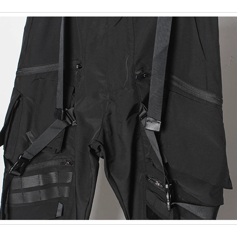 Men Techwear Tactical Cargo Pants