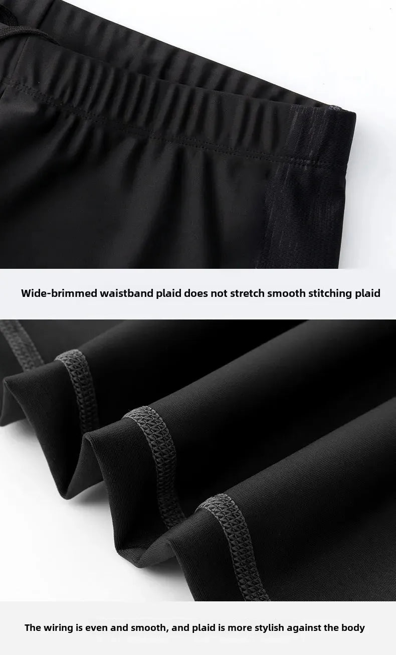 شورت سباحة رجالي بخمس نقاط مقاس كبير