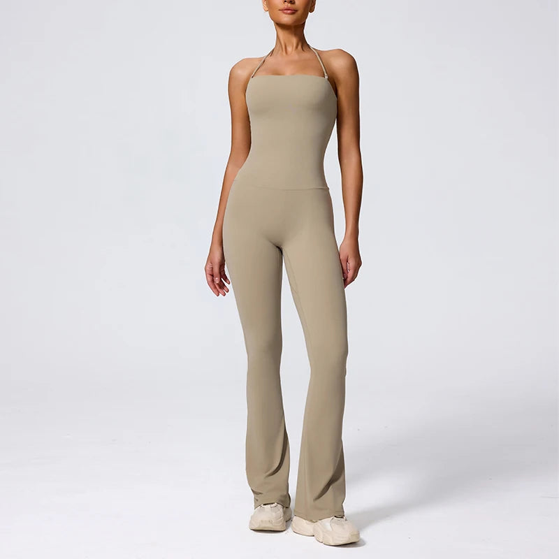 Elevate Backless Active Jumpsuit