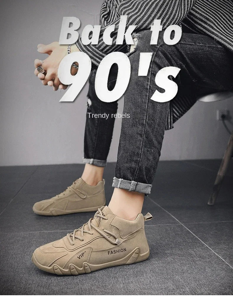 Men Casual Non Slip Ankle Boots