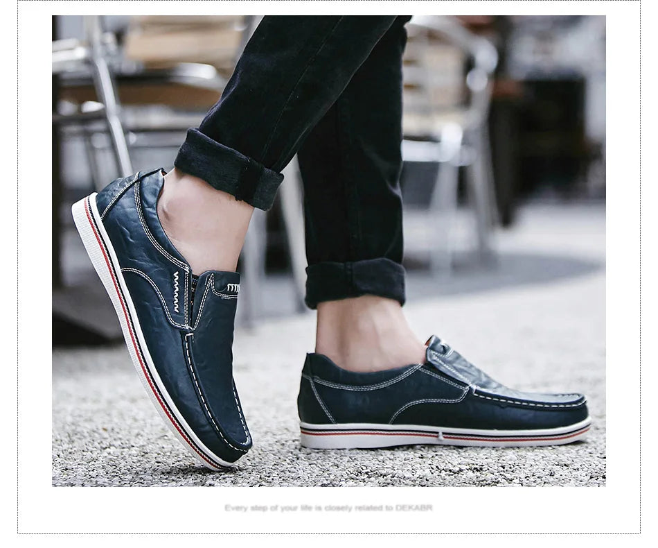 Men Luxury Fashion Slip On Loafers