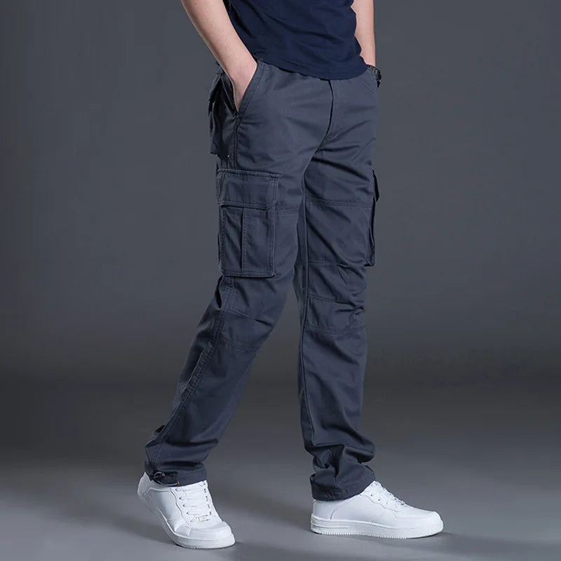 Men Multi Pocket Cargo Pants