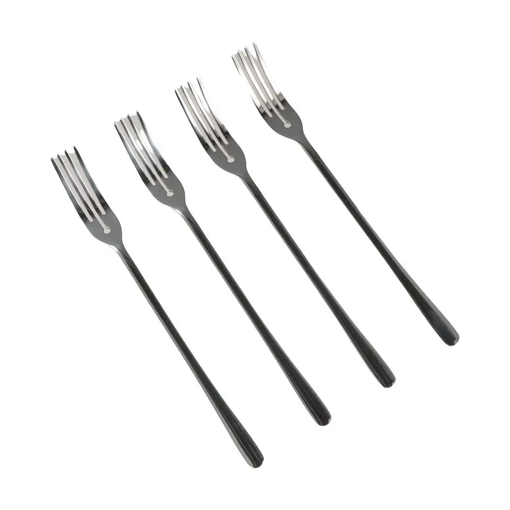 Stainless Steel Long Handle Dessert Forks