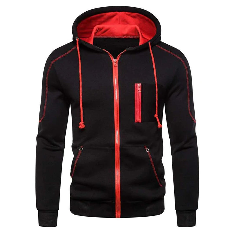 Men's Fleece Zip-Up Hoodie