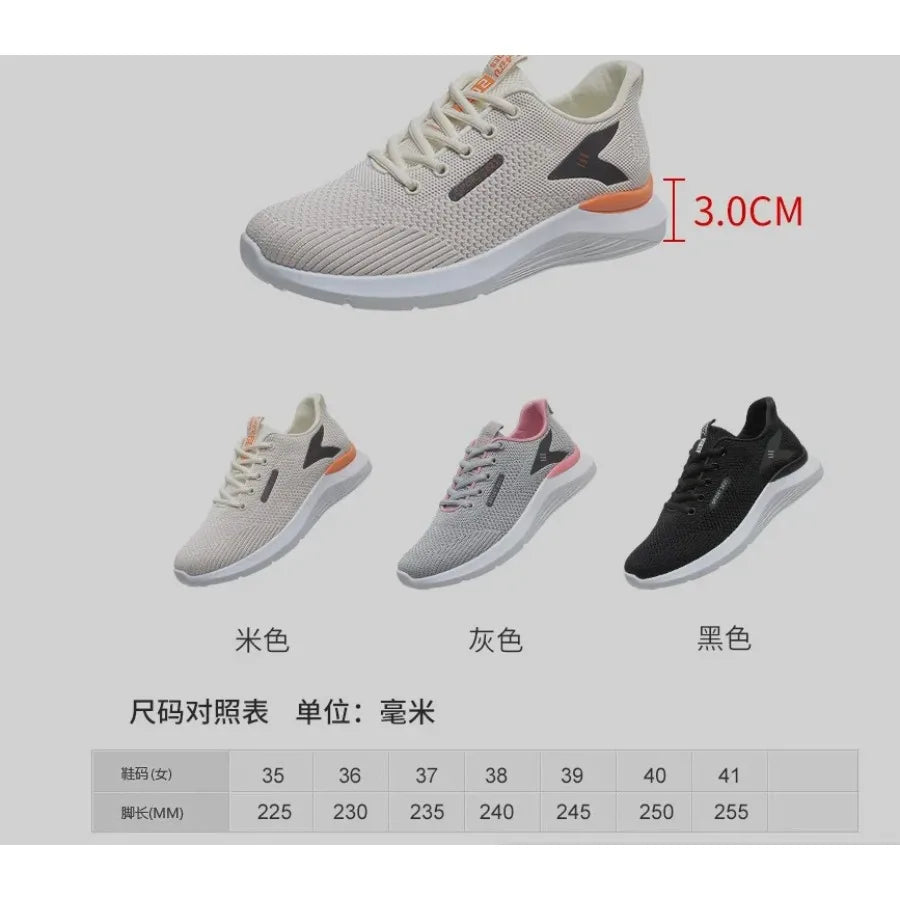 Women Sneakers Lightweight Soft Sole Running Shoes