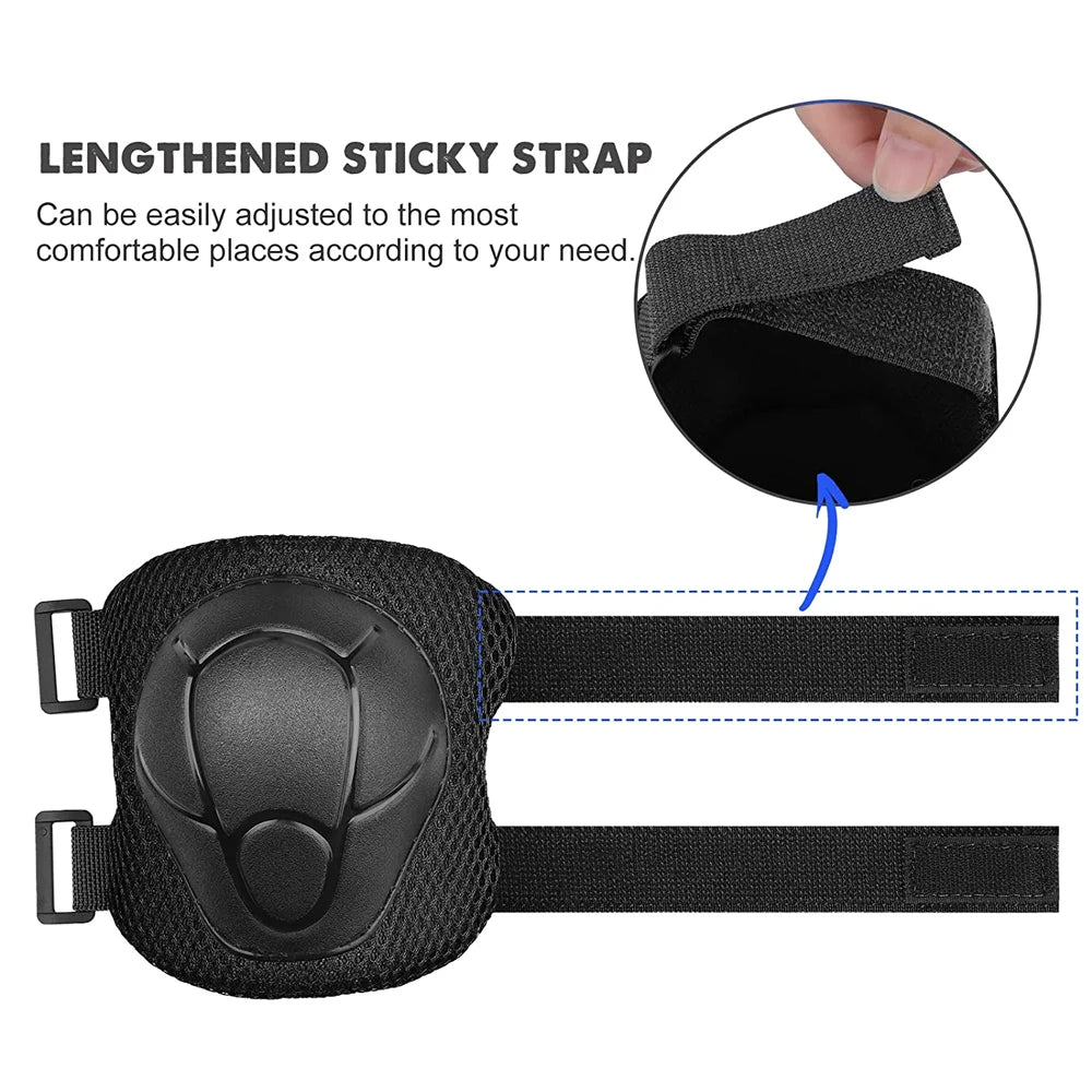 Kids Protective Gear Set with Knee & Elbow Pads