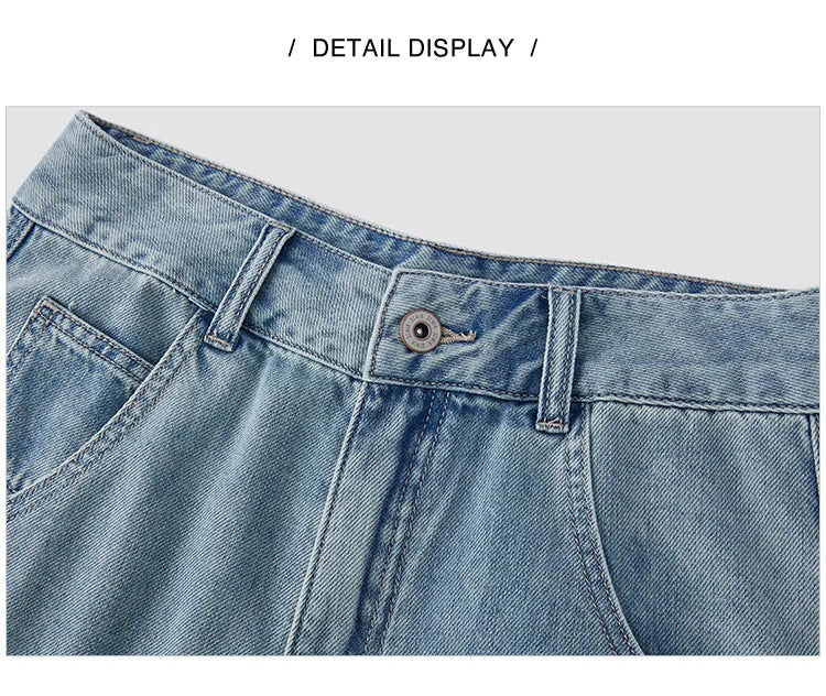 بنطلون نسائي فضفاض مدبب ذو حافة منحنية