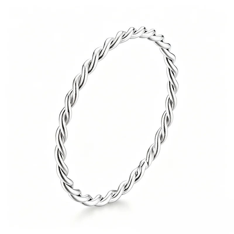 Sterling Silver Wedding Band Ring