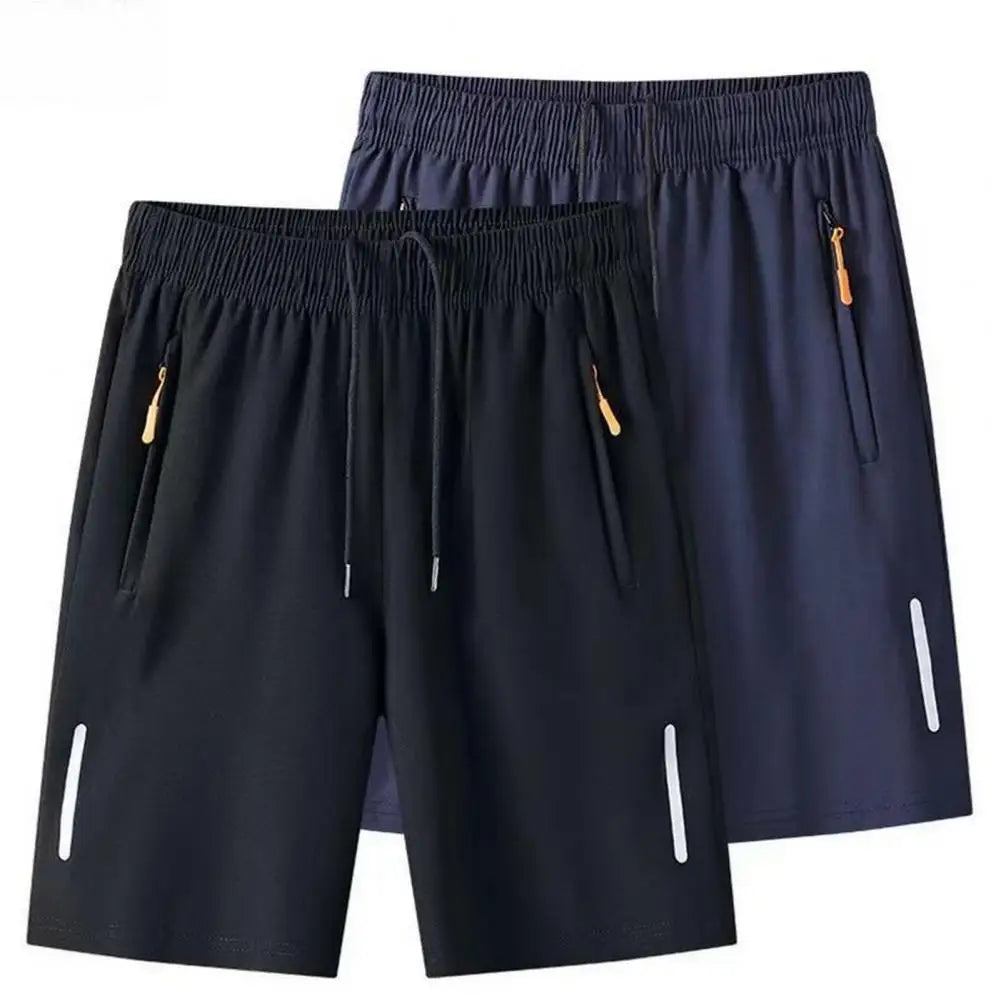 Men's Plus Size Ice Silk Shorts – Cool Summer Wear