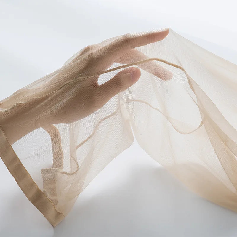 جوارب نسائية بنقشة زهور ثلاثية الأبعاد