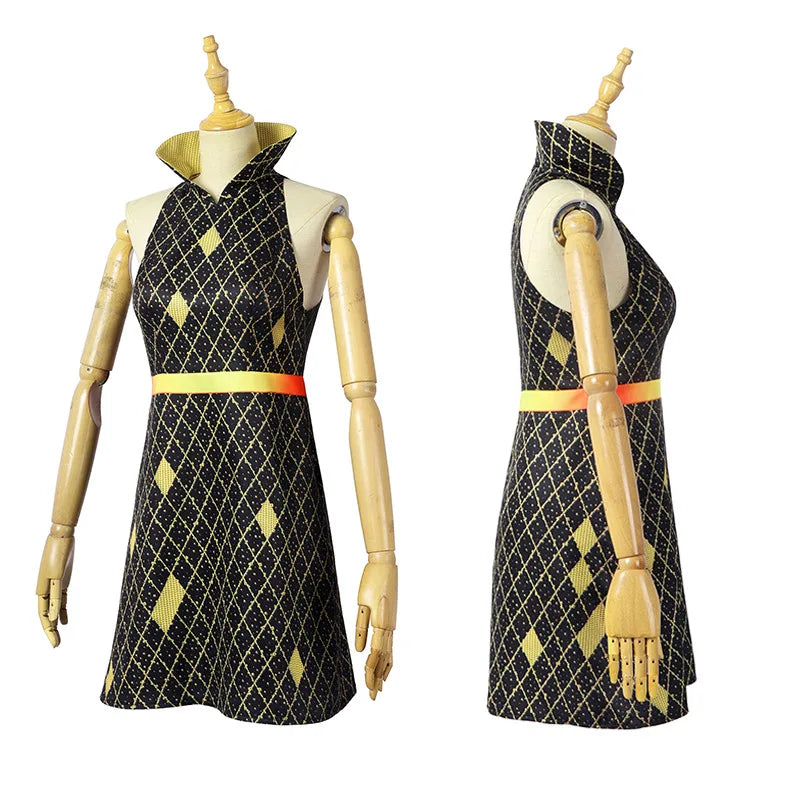 Disney Element City Fire Cosplay Dress