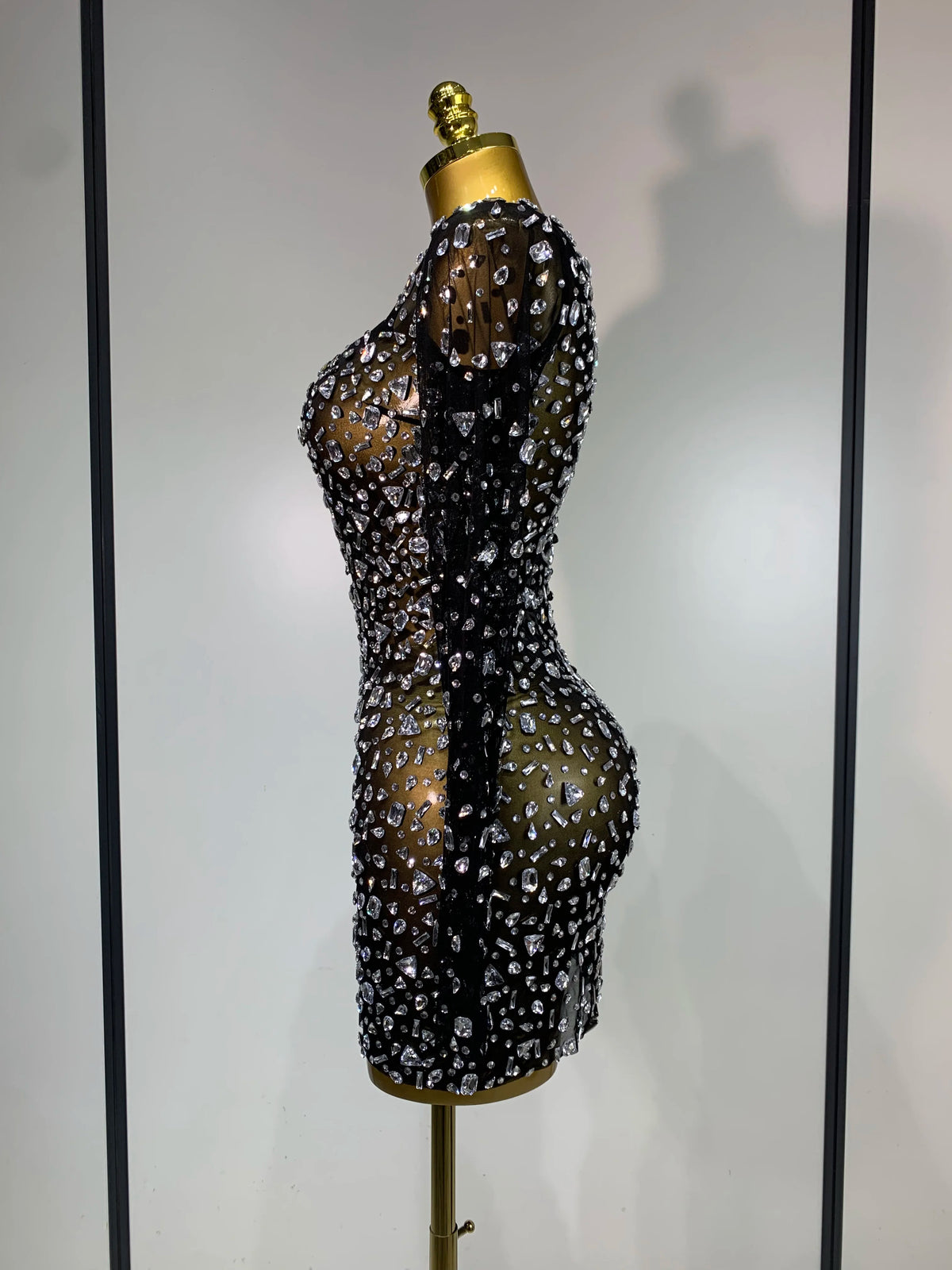 Women's Sparkling Party Mini Dress