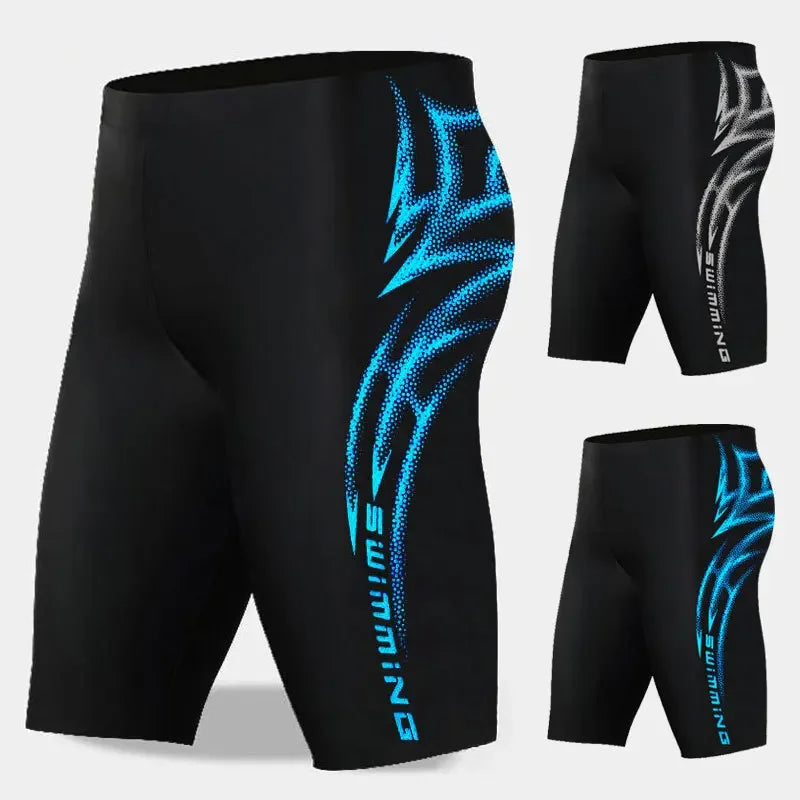 بنطلون سباحة طويل للرجال بمقاسات كبيرة