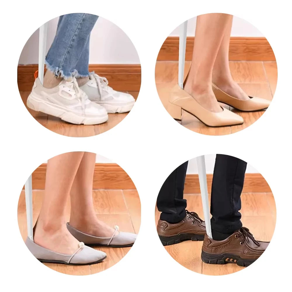 Women Stainless Steel Long Shoehorn