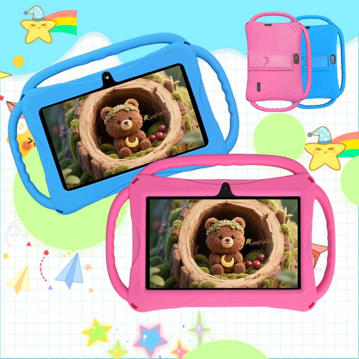 Kids 7-Inch Android Tablet with Parental Control