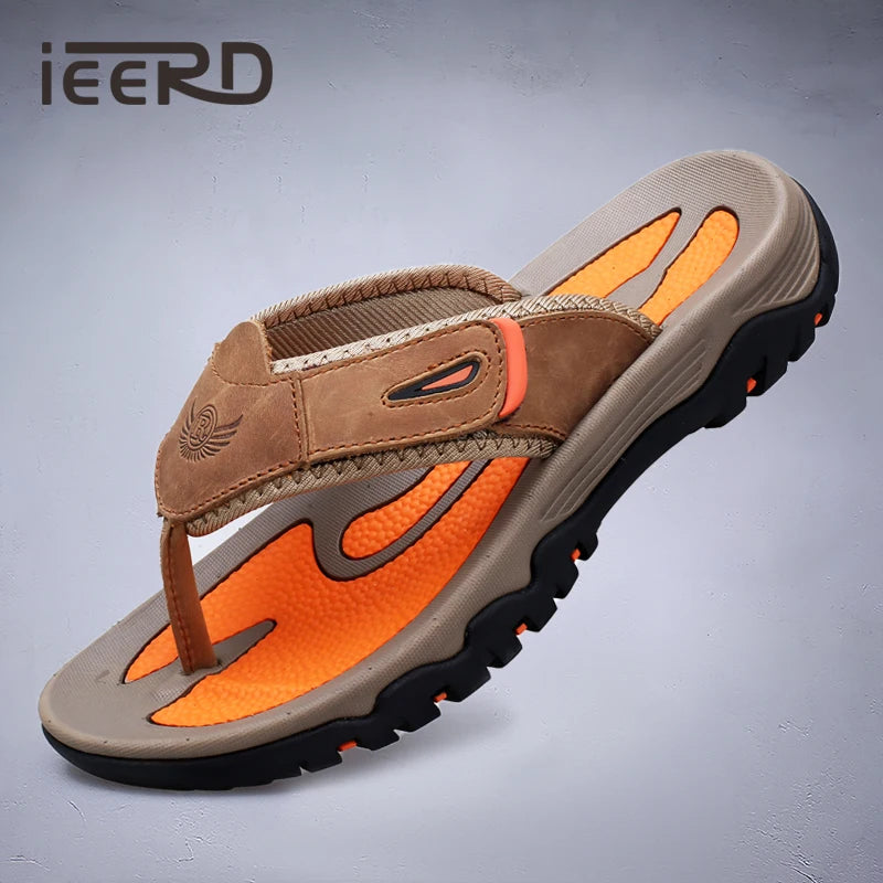 Heritage Leather Beach Sandals