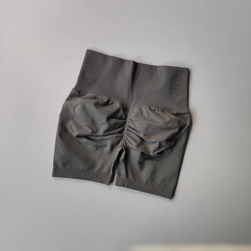 Women High-Waist Yoga Sports Shorts