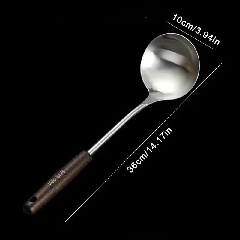 Wok Spatula & Ladle Cooking Tool Set