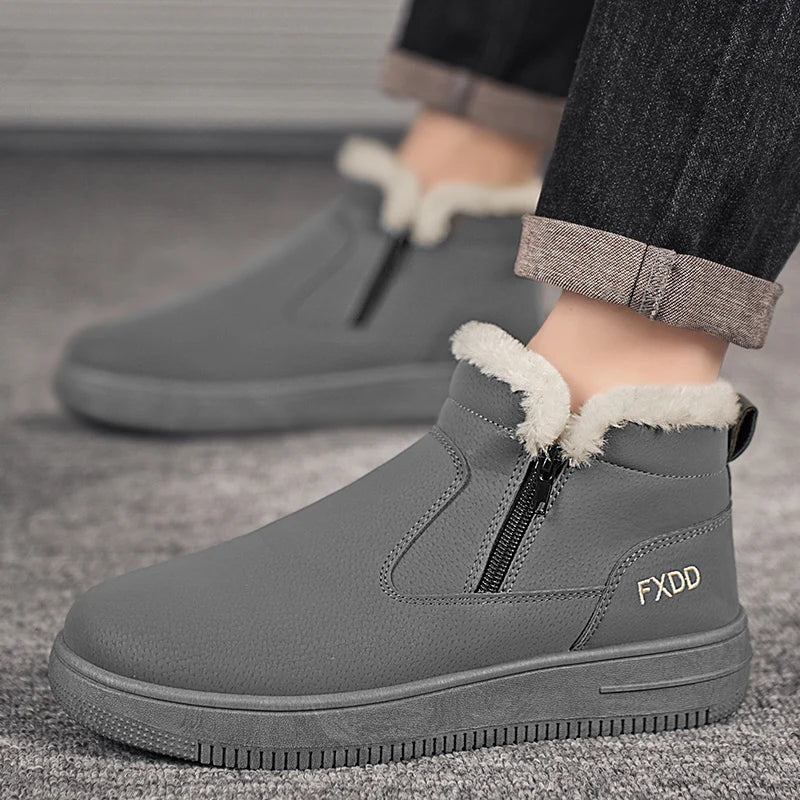 أحذية المطر الخارجية ذات النعل السميك للنساء