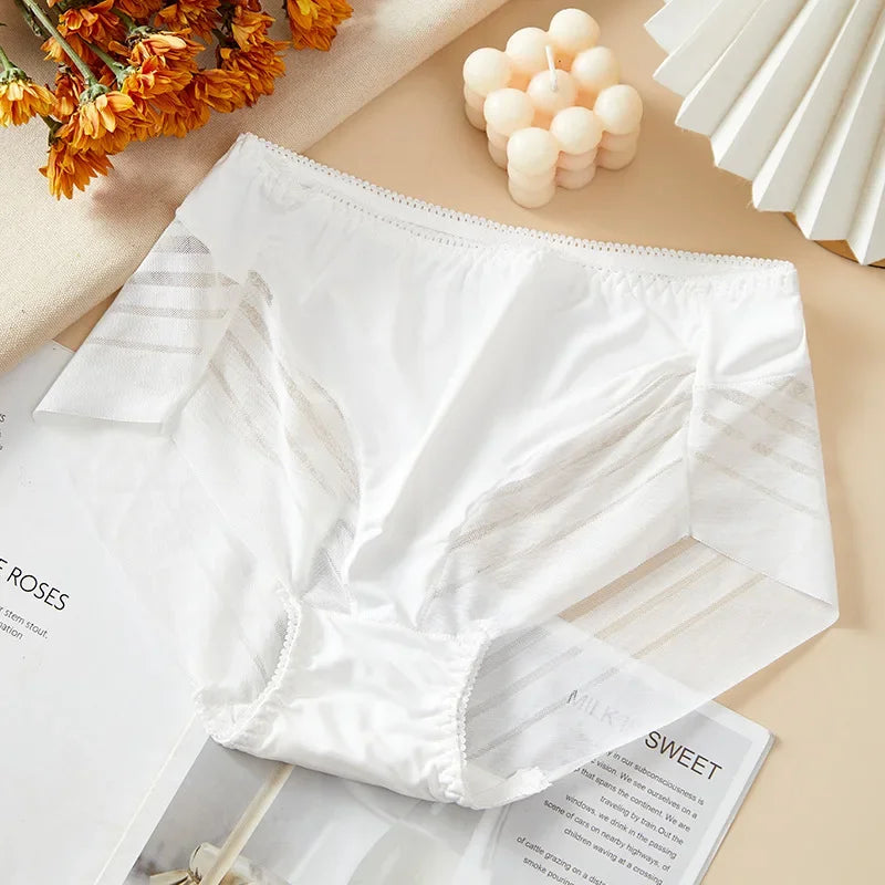 Women Mid-Rise Lace Panties