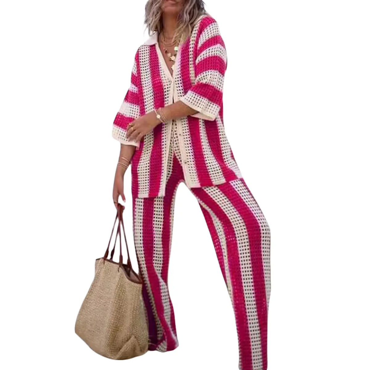Women's Knit Lounge Set