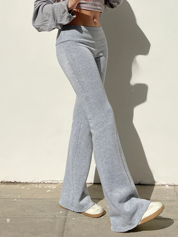 Women Y2K Flare Bootcut Pants
