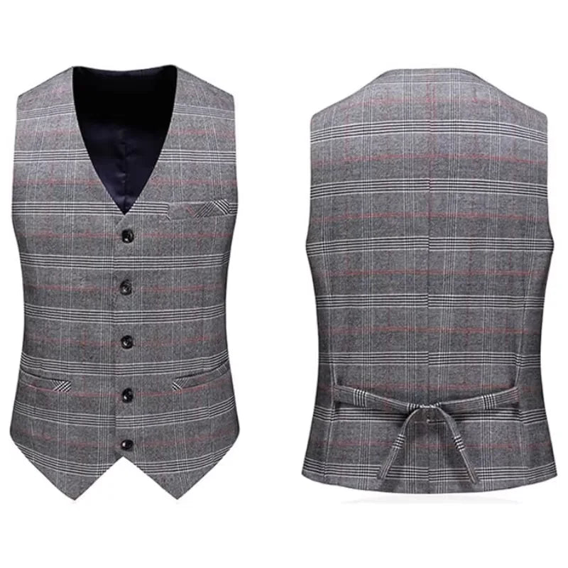 بدلة رجالية بمقاسات كبيرة بقصة ضيقة - بدلة سهرة من 3 قطع