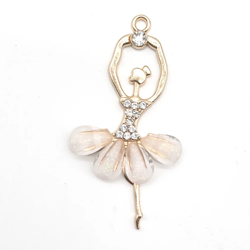 Women Bling Shoe Charms Crystal Chain Jewelry