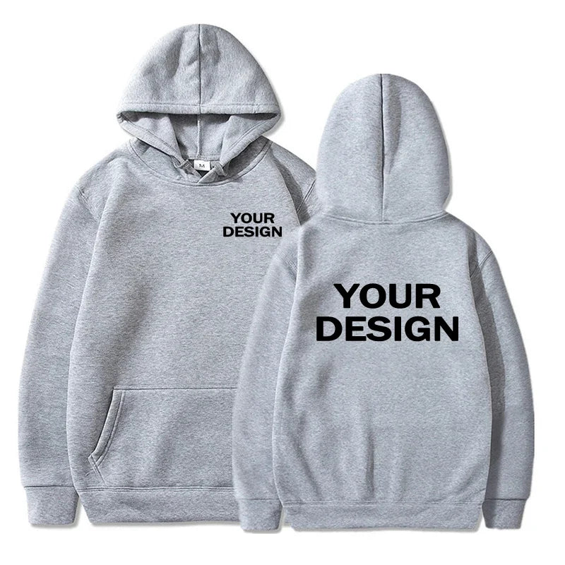 Men Custom Print Hoodie