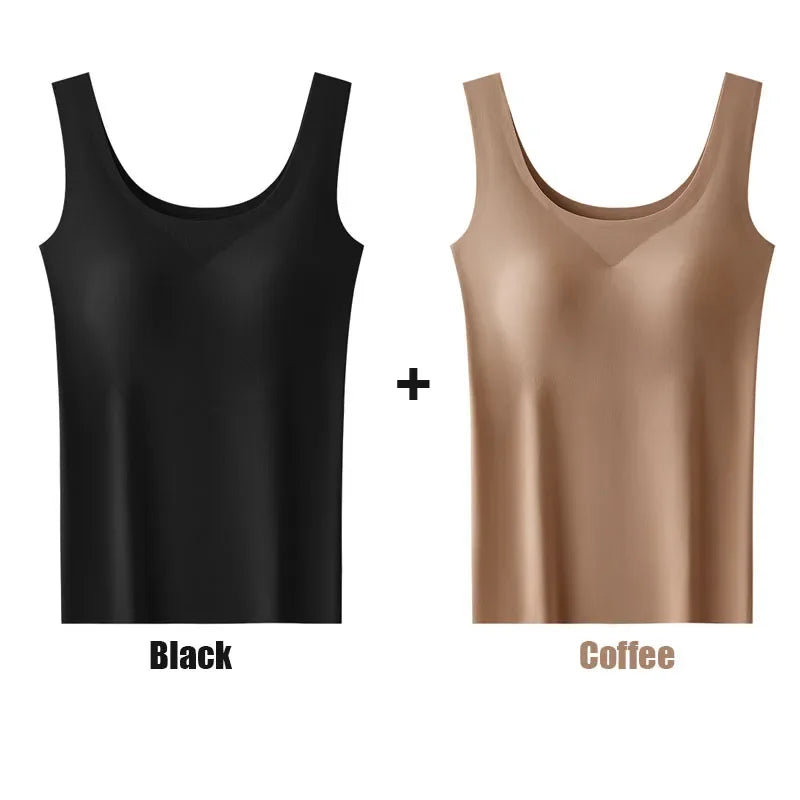Women Seamless Padded Tank Top (2pcs)