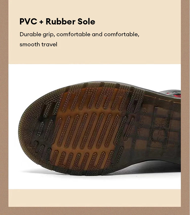 أحذية نسائية متوسطة الساق مقاومة للماء والدفء ومقاومة للمطر