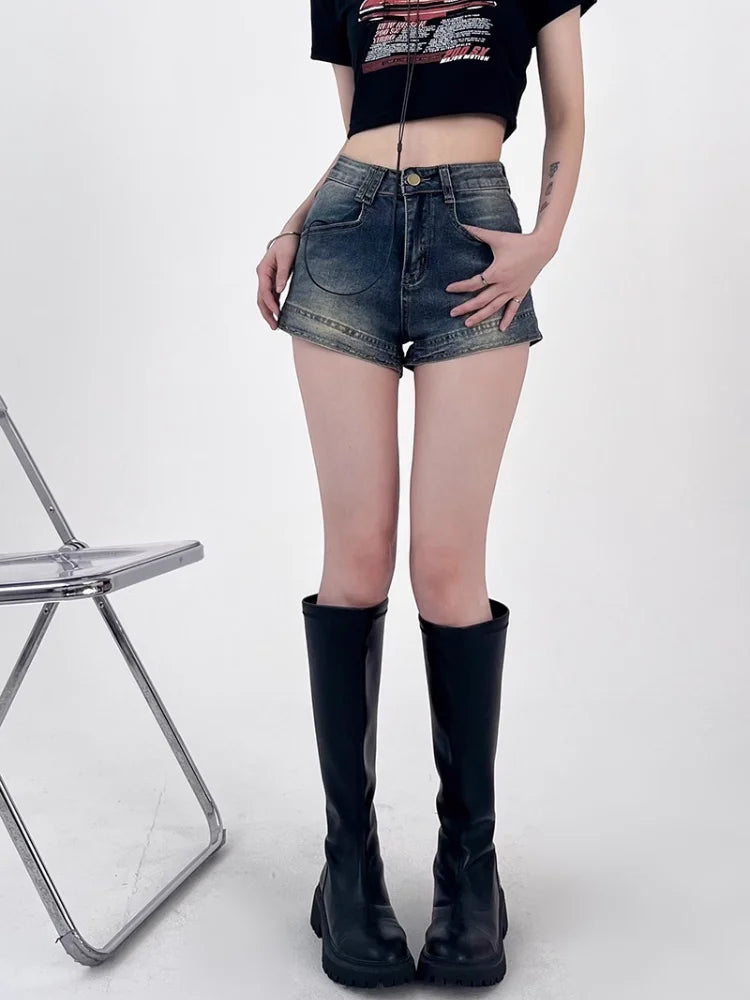 Women's Sexy Retro Denim Shorts