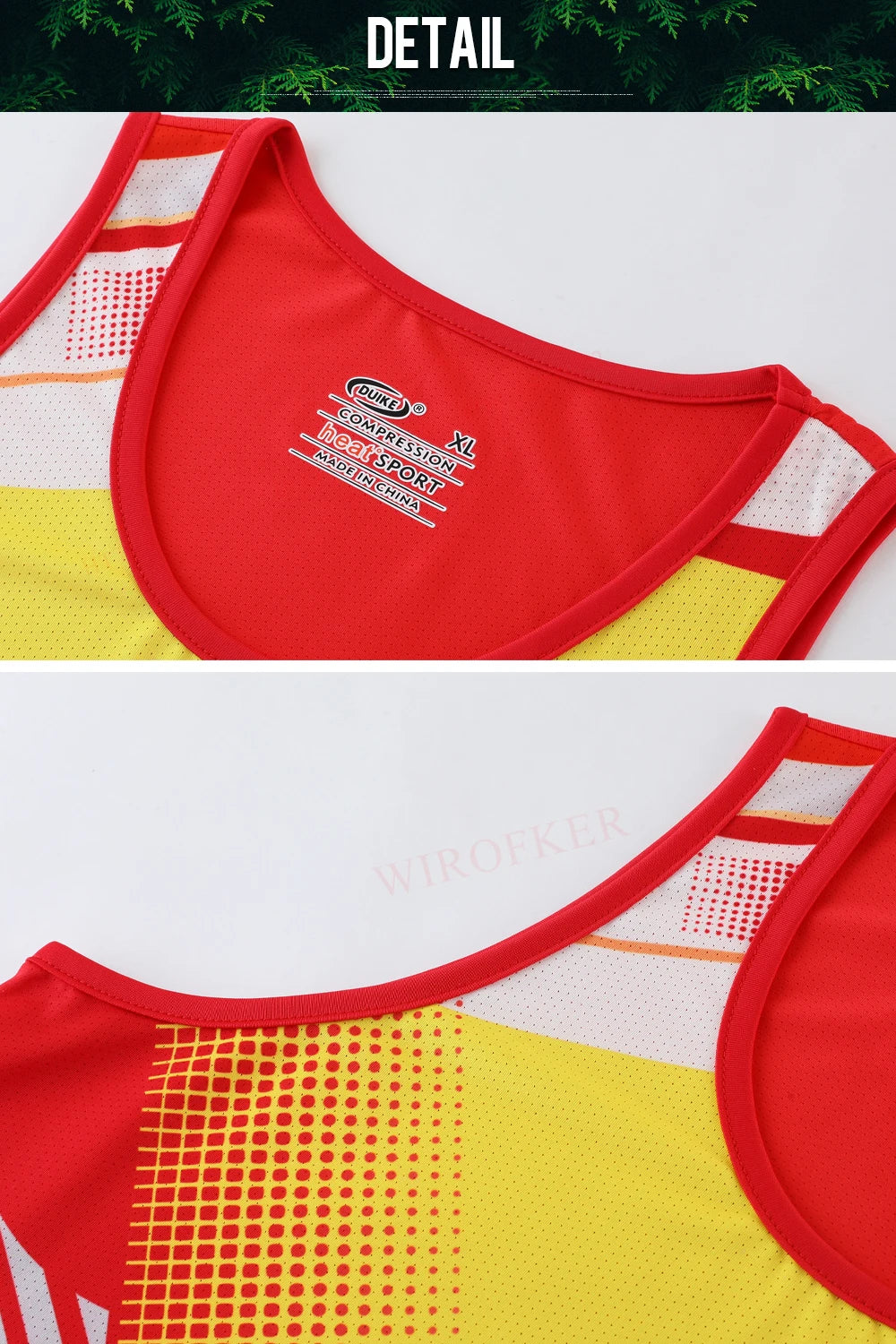 طقم رياضي سريع الجفاف للرجال بمقاسات كبيرة - طقم جري