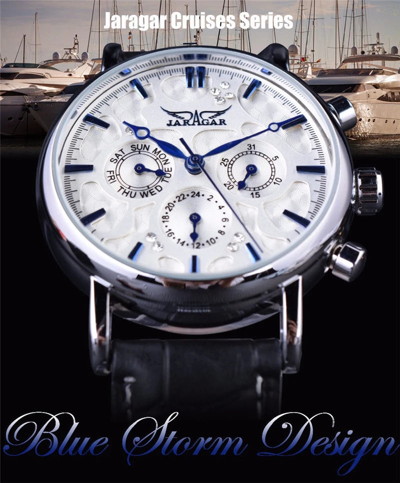 Men’s Skeleton Automatic Mechanical Watch