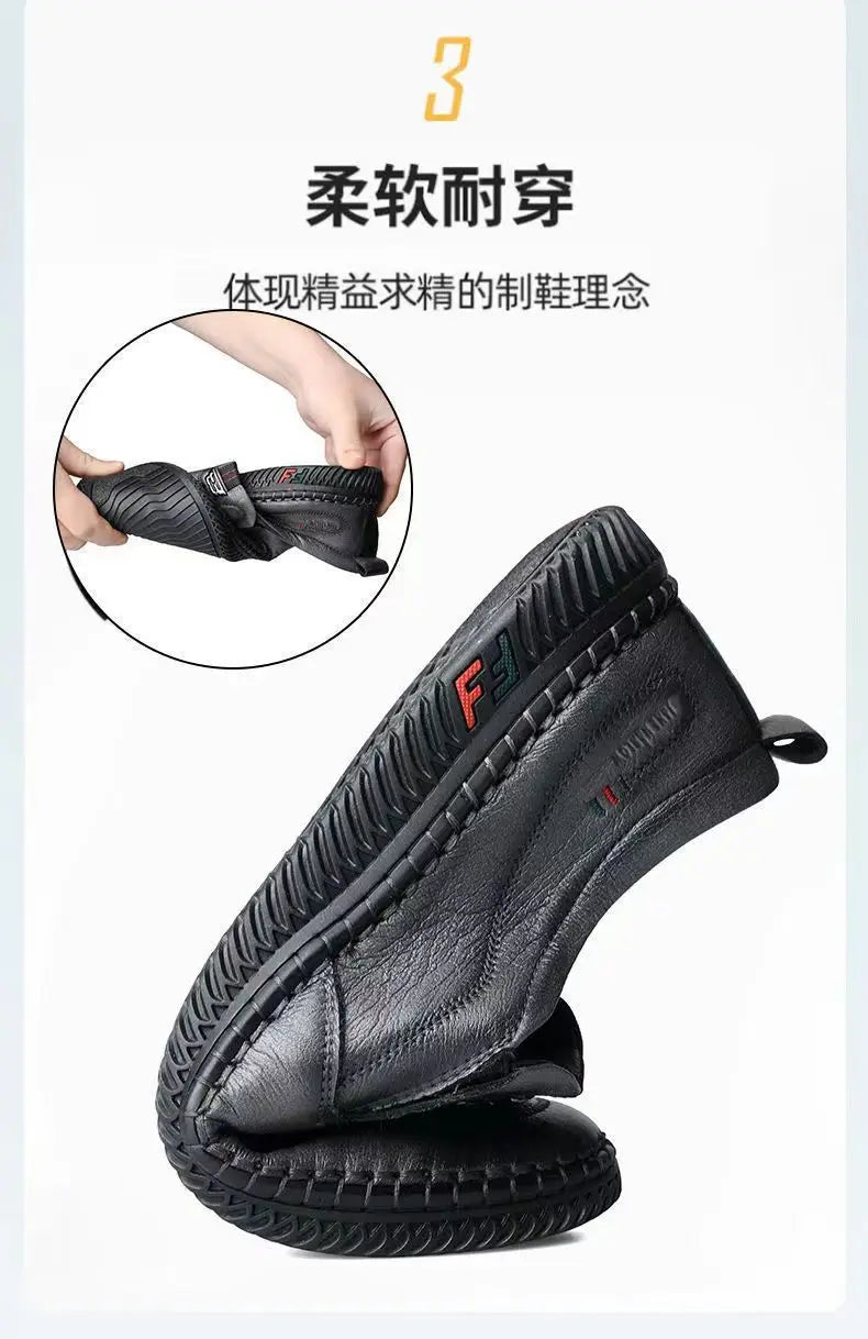 حذاء مكتب رجالي من الجلد الصناعي