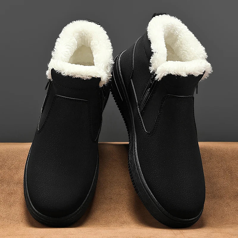 أحذية المطر الخارجية ذات النعل السميك للنساء